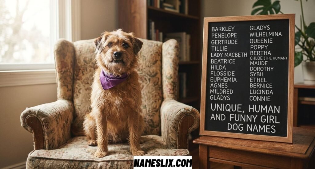 Funny Girl Dog Names