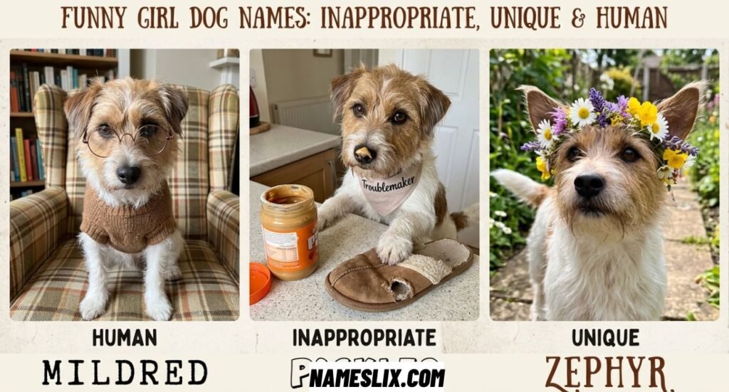 Funny Girl Dog Names