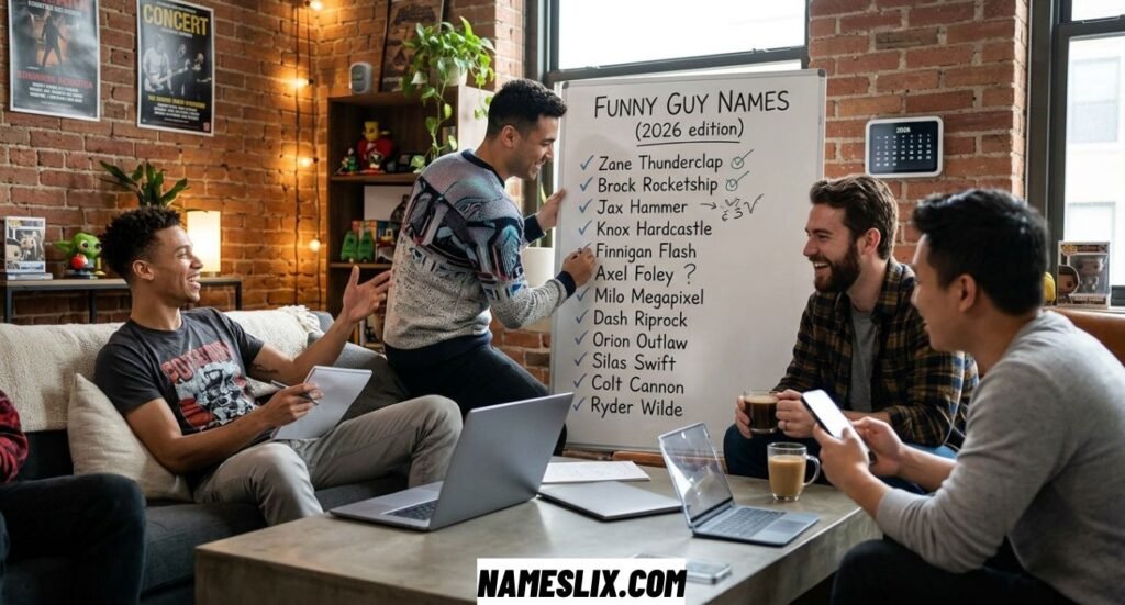 Funny Guy Names
