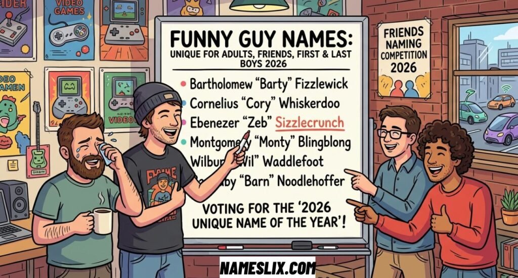 Funny Guy Names