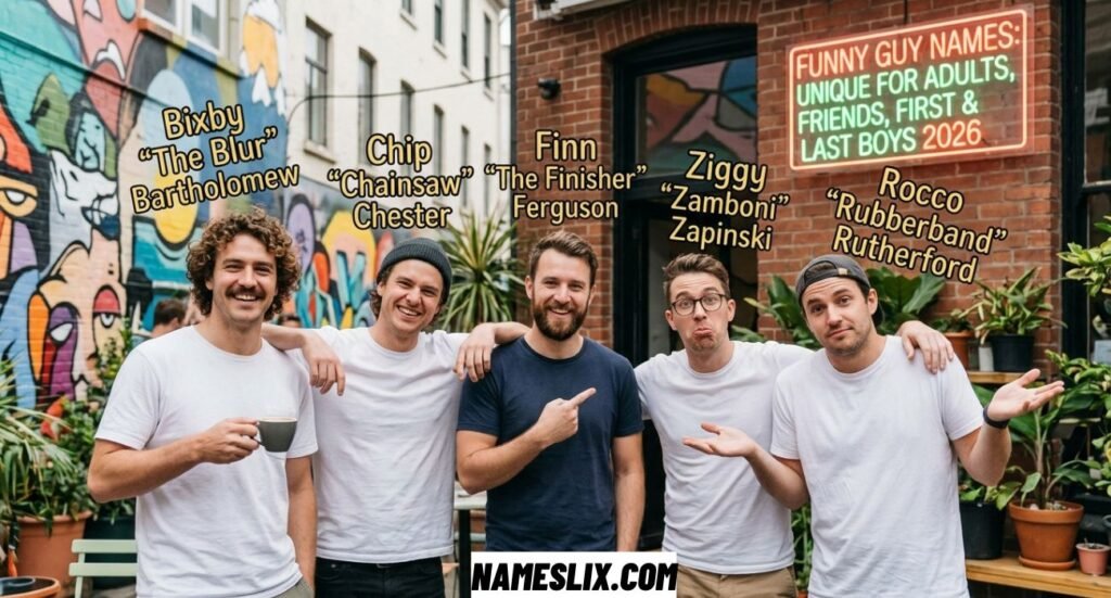 Funny Guy NamesFunny Guy Names