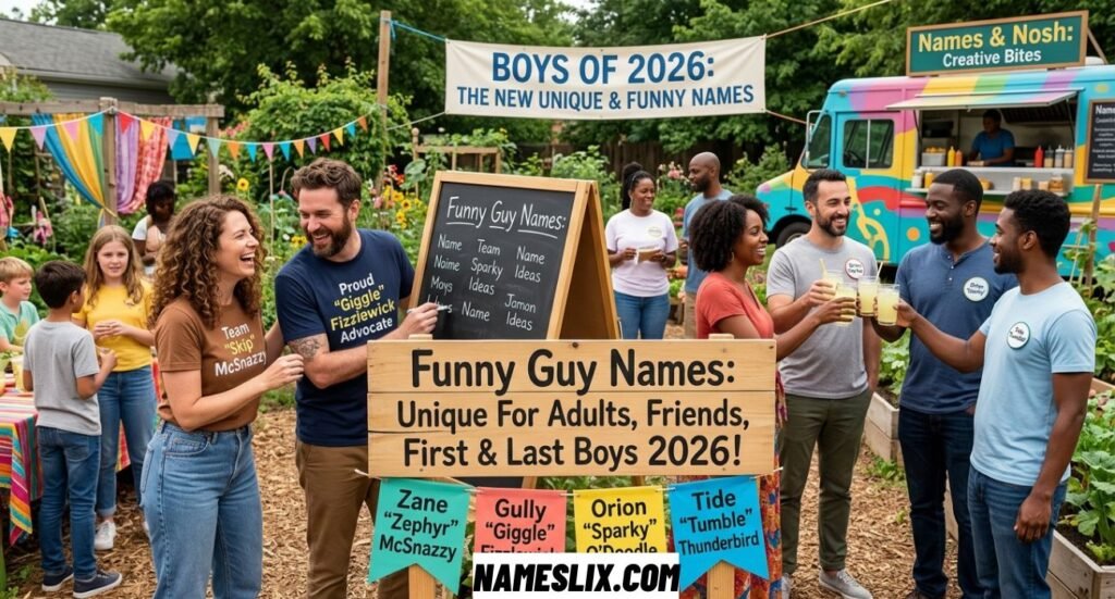 Funny Guy Names