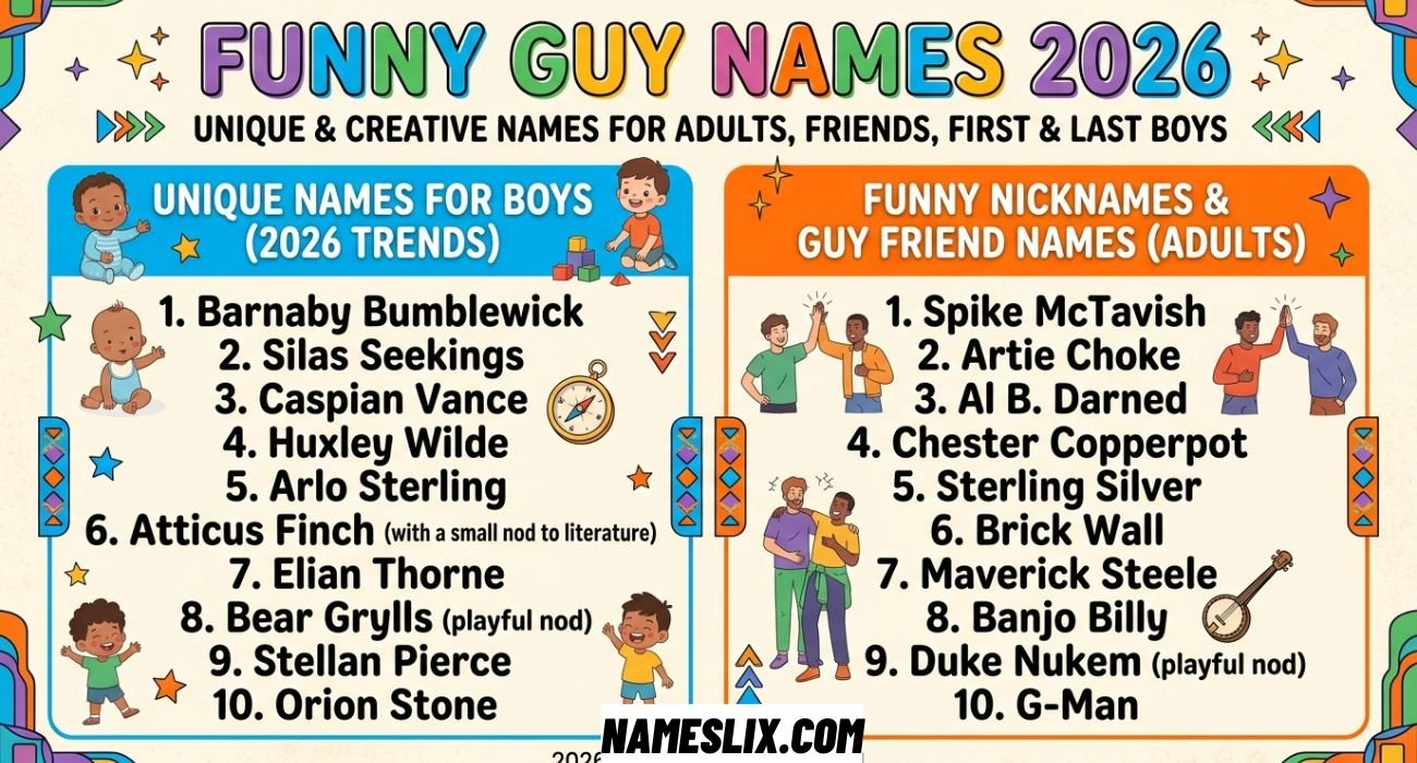 Funny Guy Names