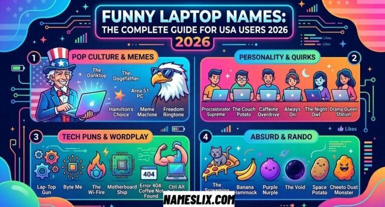 Funny Laptop Names