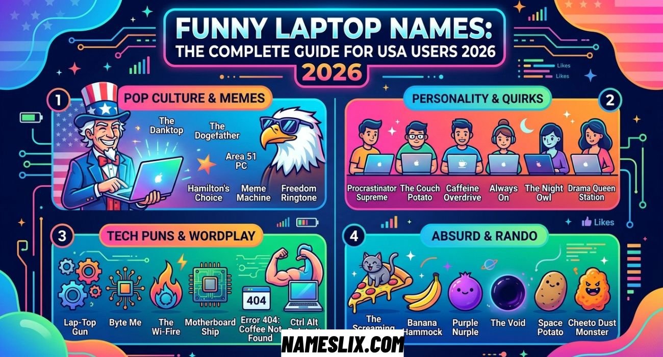 Funny Laptop Names