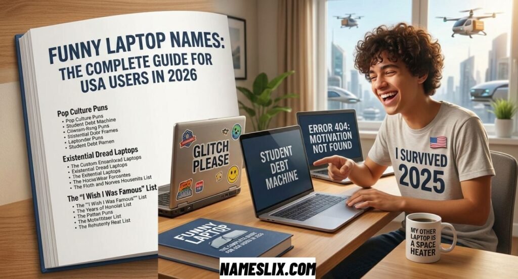Funny Laptop Names