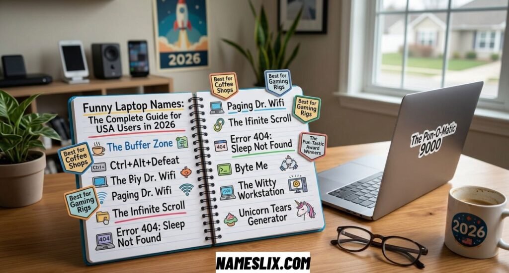 Funny Laptop Names