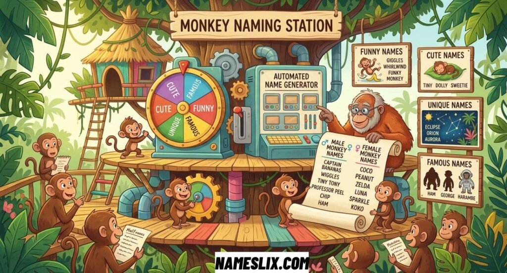 Funny Monkey Names