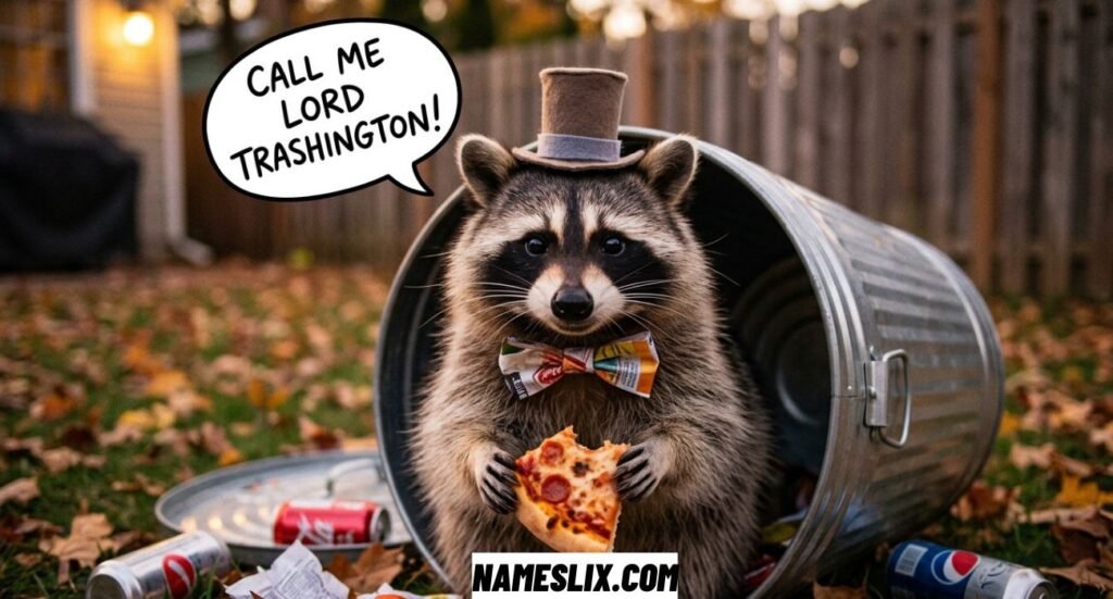 Funny Names For Raccoons