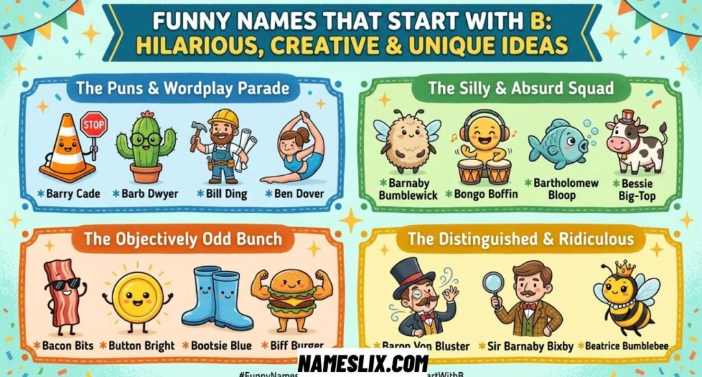 Funny Names That Start With B