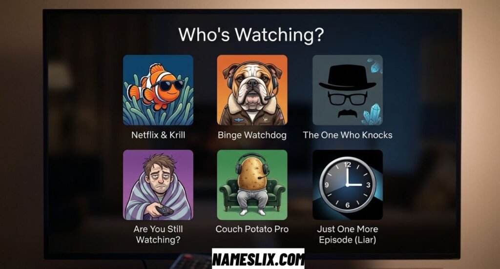 Funny Netflix Profile Names