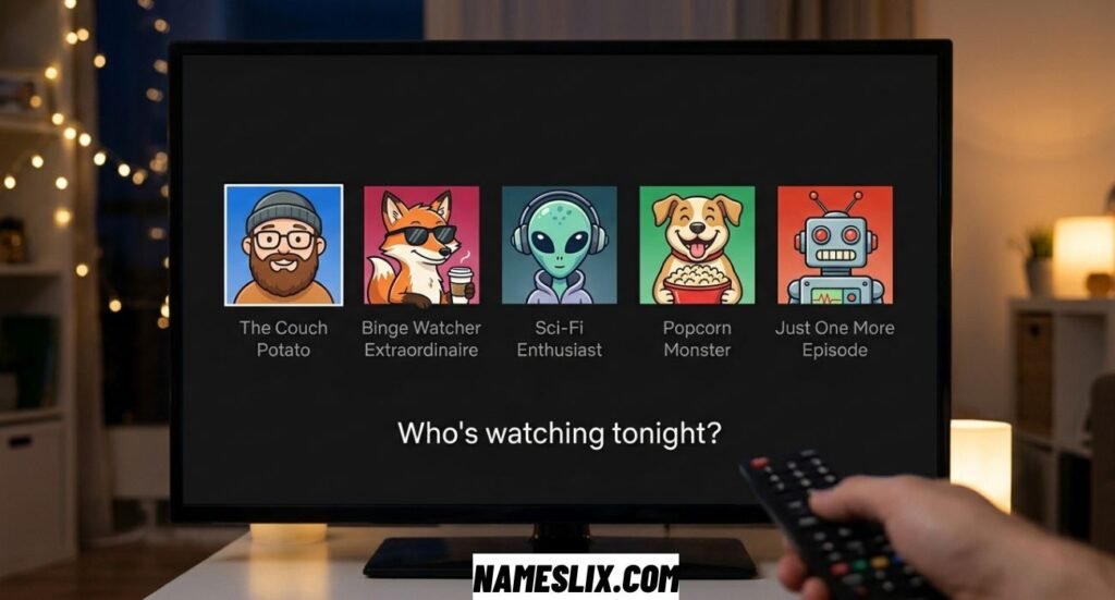 Funny Netflix Profile Names