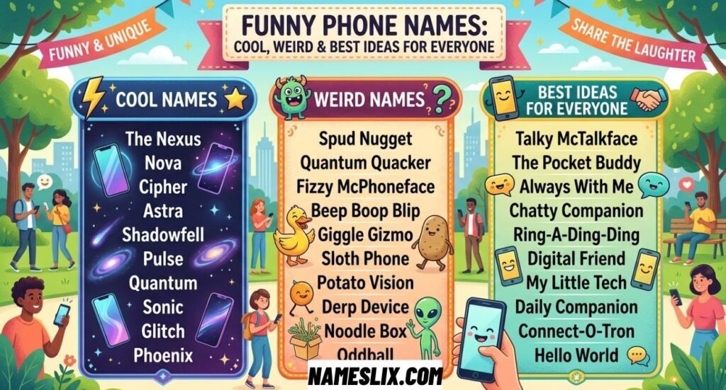 Funny Phone Names
