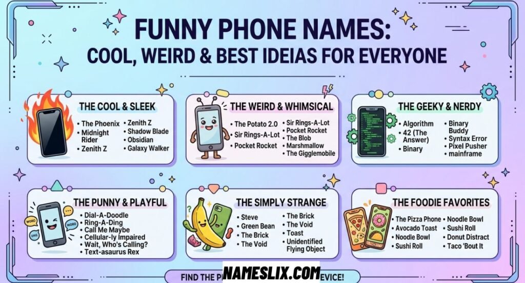 Funny Phone Names