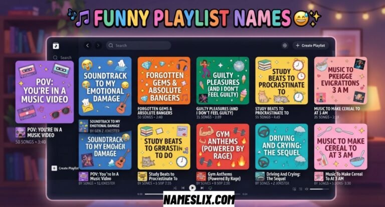 Funny Playlist Names