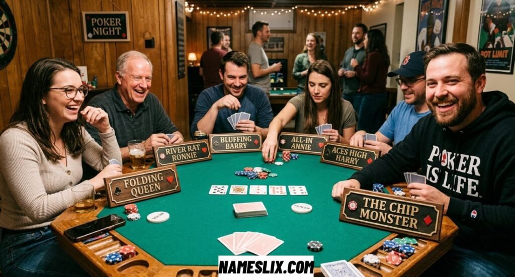 Funny Poker Names