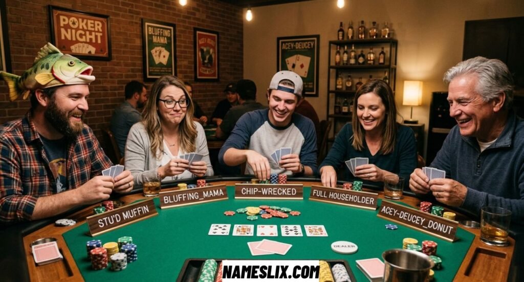 Funny Poker Names