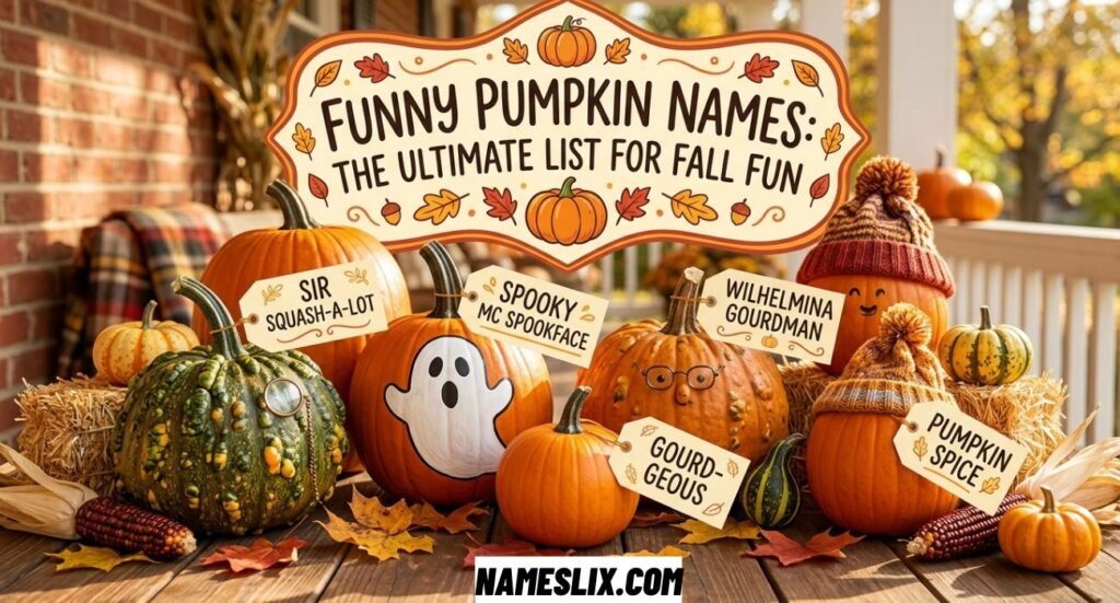 Funny Pumpkin Names