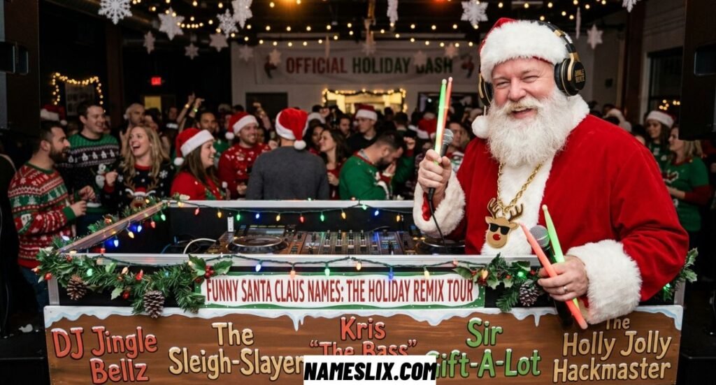 Funny Santa Claus Names