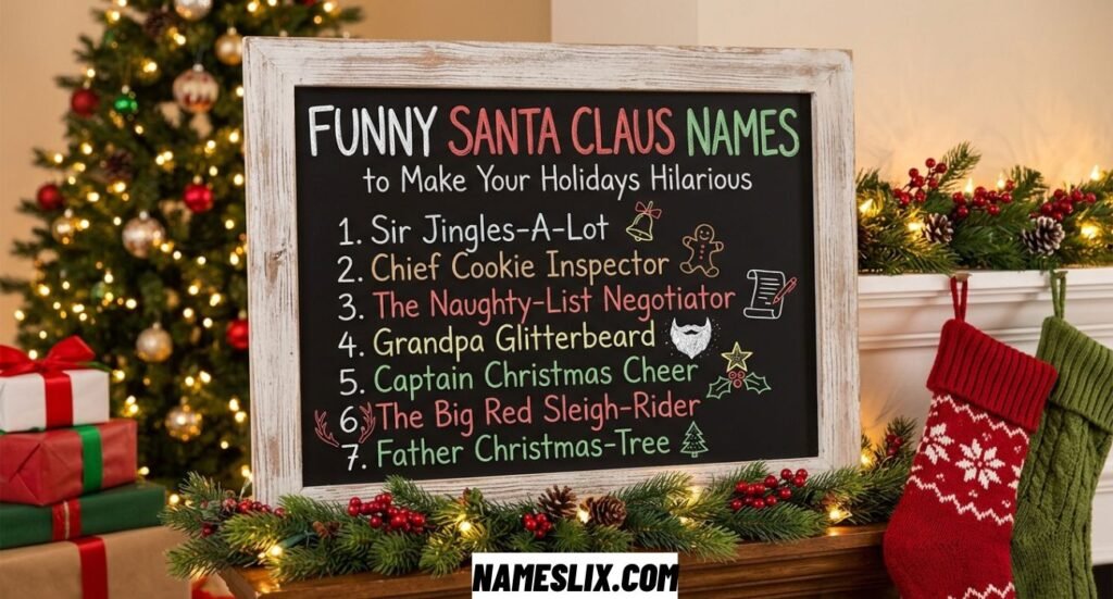 Funny Santa Claus Names