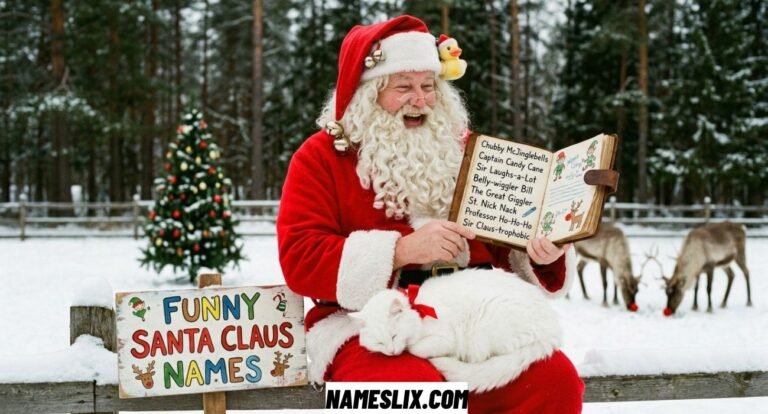 Funny Santa Claus Names