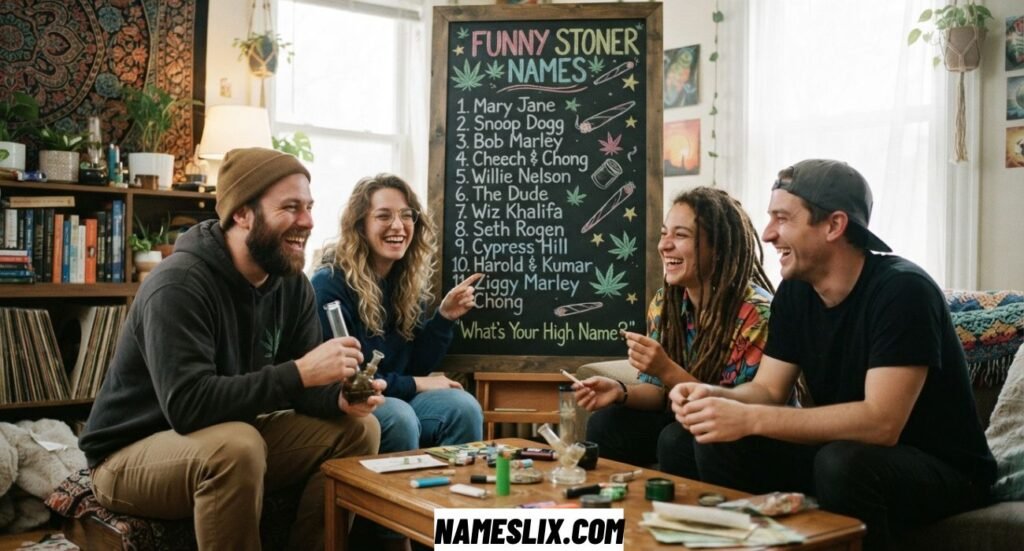 Funny Stoner Names