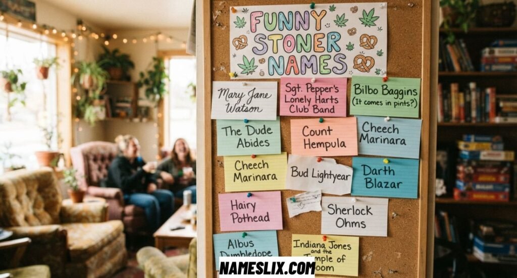 Funny Stoner Names