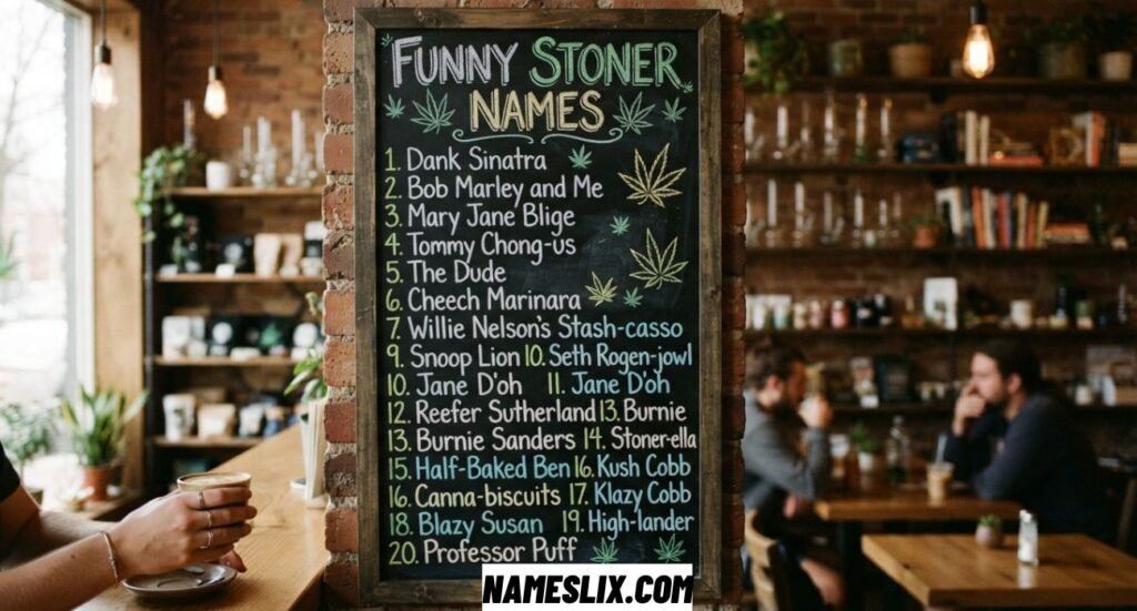 Funny Stoner Names