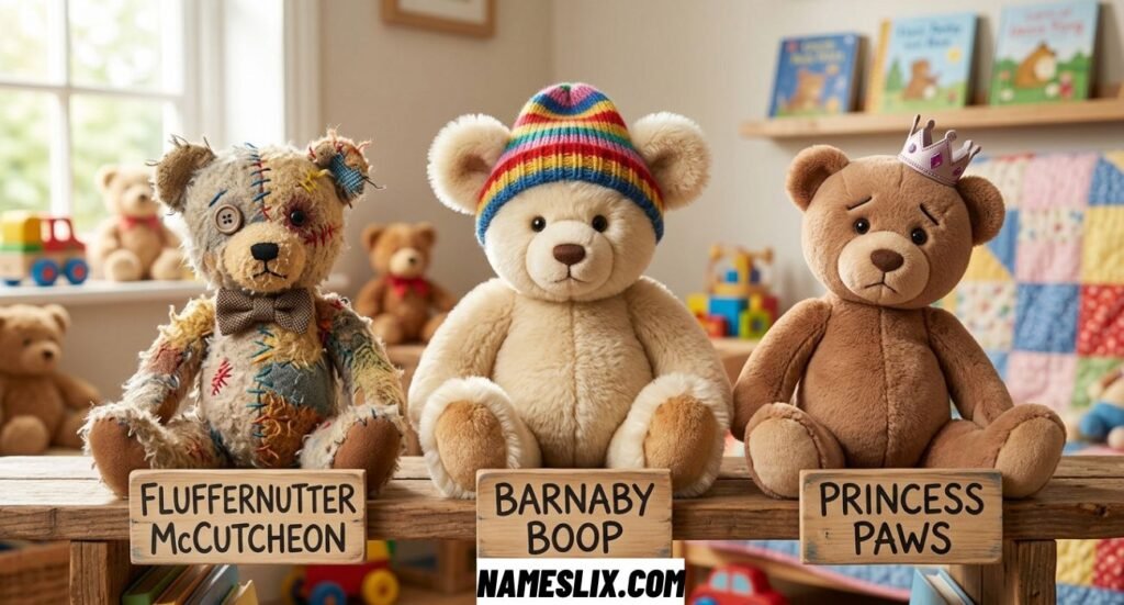 Funny Teddy Bear Names