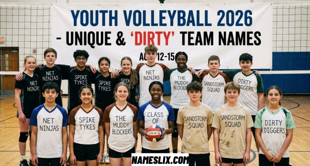 Funny Volleyball Team Names