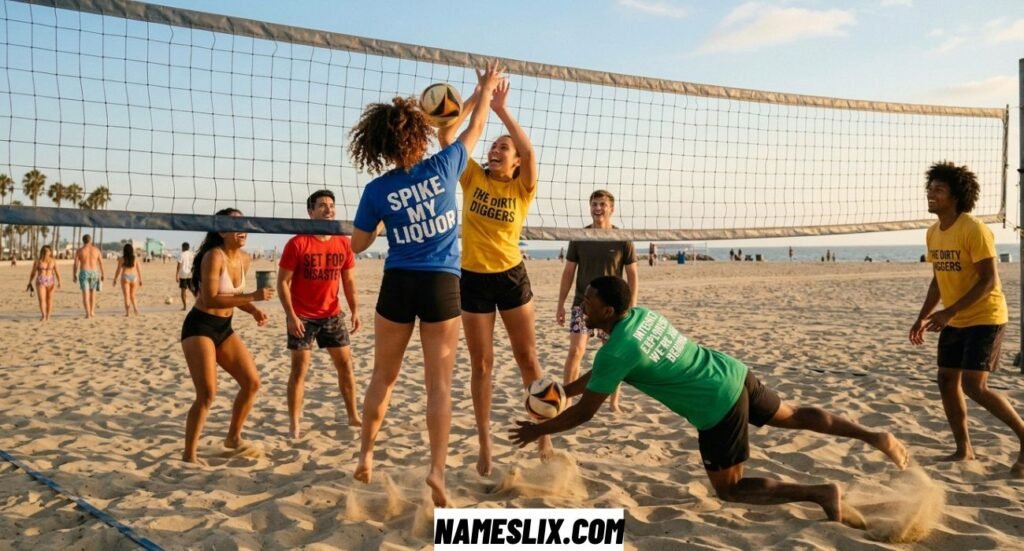 Funny Volleyball Team Names