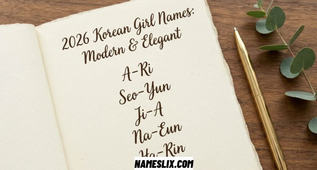 Korean Girl Names